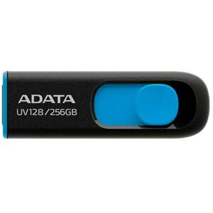 ADATA Memoria Flash UV128 256GB USB 3.0 Negro/Azul (AUV128-256G-RBE) ADATA Memoria Flash UV128 256GB USB 3.0 Negro/Azul (AUV128-256G-RBE)