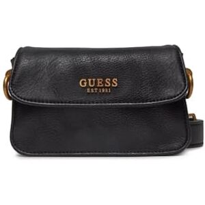 GUESS BOLSA ARJA MINI CROSSBODY FLAP EN COLOR NEGRO GUESS BOLSA ARJA MINI CROSSBODY FLAP EN COLOR NEGRO