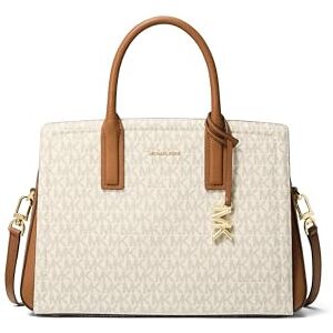 Michael Kors Laila Bolso mediano, Hardware en tono dorado/vainilla/bellota, Talla unica Michael Kors Laila Bolso mediano, Hardware en tono dorado/vainilla/bellota, Talla unica
