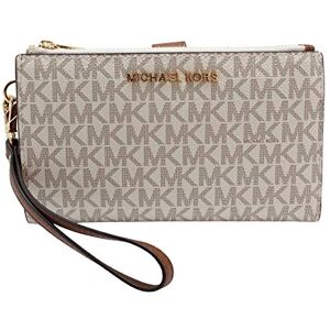 Michael Kors Cartera de pulsera Jet Set Travel con doble cierre Michael Kors Cartera de pulsera Jet Set Travel con doble cierre