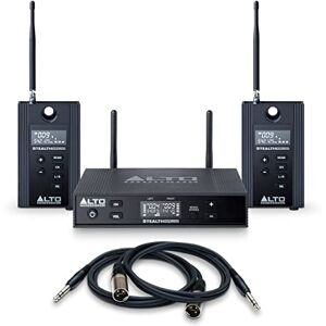 ALTO Stealth Wireless MK2 Sistema Audio Wireless Estéreo UHF para Bocinas Activos, un Transmisor y 2 Receptores, 2 Entradas XLR, Ampliable ALTO Stealth Wireless MK2 Sistema Audio Wireless Estéreo UHF para Bocinas Activos, un Transmisor y 2 Receptores, 2 Entradas XLR, Ampliable
