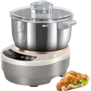 ZHLINGQ Amasadora con Función De Fermentación, Amasadora De Masa, Mezcladora De Harina Y Masa De Acero Inoxidable 304, con Temporizador, Diseño Dividido,7L ZHLINGQ Amasadora con Función De Fermentación, Amasadora De Masa, Mezcladora De Harina Y Masa De Acero Inoxidable 304, con Temporizador, Diseño Dividido,7L