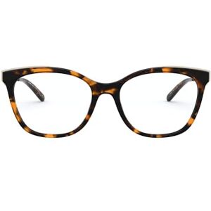 Michael Kors Mk4076u Roma Marco cuadrado para anteojos graduadas de ajuste universal para mujer, Lente de tortuga oscura/demostración, 54 mm Michael Kors Mk4076u Roma Marco cuadrado para anteojos graduadas de ajuste universal para mujer, Lente de tortuga oscura/demostración, 54 mm