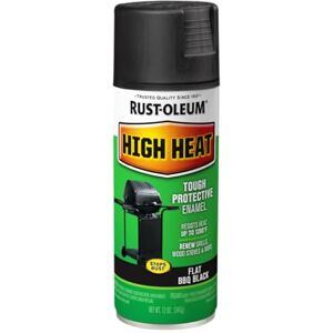 Rust-Oleum Gran Esmalte Spray, 12-Ounce de calor., 12 0z, Bar-B-Que Black Rust-Oleum Gran Esmalte Spray, 12-Ounce de calor., 12 0z, Bar-B-Que Black