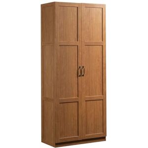 Sauder Armarios de Almacenamiento Diversos para despensa, Longitud: 75,2 cm x Ancho: 40,9 cm x Alto: 180,6 cm, Acabado de Roble Highland Sauder Armarios de Almacenamiento Diversos para despensa, Longitud: 75,2 cm x Ancho: 40,9 cm x Alto: 180,6 cm, Acabado de Roble Highland