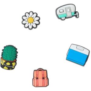 Crocs Jibbitz Paquete de 10 dijes para zapatos Jibbitz, Remolque de caravana, 5 Pack De Crocs Jibbitz Paquete de 10 dijes para zapatos Jibbitz, Remolque de caravana, 5 Pack De