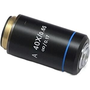 ZTBH Kit de accesorios para microscopios acromáticos infinitos objetivos 4 x 10 x 20 x 40 x 60 x 100 x sistema infinito para microscopios de metal (negro, 40 unidades) ZTBH Kit de accesorios para microscopios acromáticos infinitos objetivos 4 x 10 x 20 x 40 x 60 x 100 x sistema infinito para microscopios de metal (negro, 40 unidades)