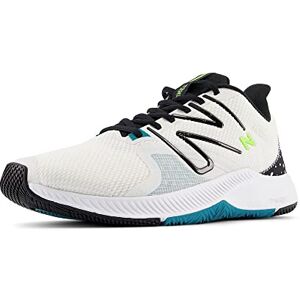 New Balance Dynasoft Trnr V2 Cross Trainer para Hombre, Blanco/Negro/Team, Verde Azulado, 9 X-Wide New Balance Dynasoft Trnr V2 Cross Trainer para Hombre, Blanco/Negro/Team, Verde Azulado, 9 X-Wide