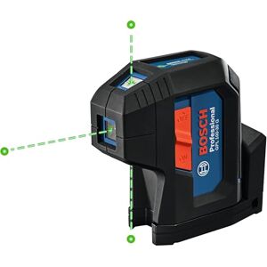 Bosch GPL100-30G Láser de alineación autonivelante de haz verde, incluye 2 baterías AA, soporte multiuso integrado y estuche de transporte duro Bosch GPL100-30G Láser de alineación autonivelante de haz verde, incluye 2 baterías AA, soporte multiuso integrado y estuche de transporte duro
