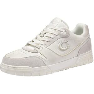 Coach Soho Tenis para Hombre, Color Blanco Glaciar, 7.5 Coach Soho Tenis para Hombre, Color Blanco Glaciar, 7.5