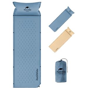 Naturehike Cojín de Dormir autoinflable, Ultraligero de Espuma viscoelástica para Acampar con Almohada, inflado rápido, Almohadilla de Dormir para Acampar y Senderismo con Bolsa de Almacenamiento Naturehike Cojín de Dormir autoinflable, Ultraligero de Espuma viscoelástica para Acampar con Almohada, inflado rápido, Almohadilla de Dormir para Acampar y Senderismo con Bolsa de Almacenamiento