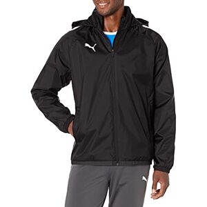 PUMA Teamliga chamarra para hombre, Negro/Negro, Large PUMA Teamliga chamarra para hombre, Negro/Negro, Large
