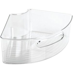 InterDesign Kitchen Binz Lazy Susan Plastic Storage Container with Handle for Organizing Pantry Cabinets – ¼ Small Wedge, Pack of 2, Clear InterDesign Kitchen Binz Lazy Susan Plastic Storage Container with Handle for Organizing Pantry Cabinets – ¼ Small Wedge, Pack of 2, Clear