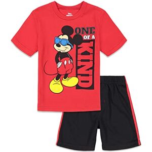 Disney Mickey Mouse Short Sleeve T-Shirt and Mesh Shorts Set Disney Mickey Mouse Short Sleeve T-Shirt and Mesh Shorts Set