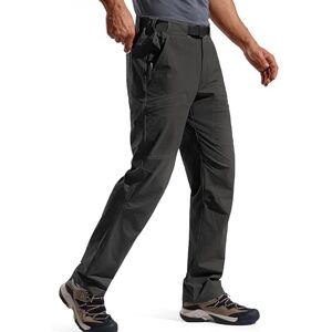 FREE SOLDIER Pantalones de Senderismo para Hombre con cinturón, Ligeros, Impermeables, de Secado rápido, Nailon y Elastano (Negro 38 W/34 L) FREE SOLDIER Pantalones de Senderismo para Hombre con cinturón, Ligeros, Impermeables, de Secado rápido, Nailon y Elastano (Negro 38 W/34 L)