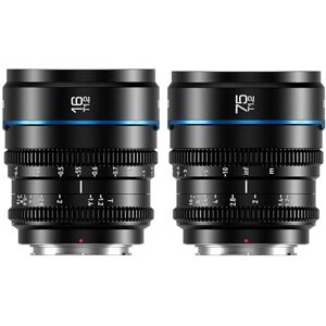 Sirui Night Walker Objetivo Cine T1,2 con enfoque manual, 16 mm, 75 mm, con gran apertura y lente S35 Frame Prime para montaje M4/3 para BMPCC4K, GH5II, GH6, Z Cam (MFT, negro) Sirui Night Walker Objetivo Cine T1,2 con enfoque manual, 16 mm, 75 mm, con gran apertura y lente S35 Frame Prime para montaje M4/3 para BMPCC4K, GH5II, GH6, Z Cam (MFT, negro)