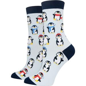 Imagery Socks Calcetines de pingüino Premium Comfort para mujer 4-10 Imagery Socks Calcetines de pingüino Premium Comfort para mujer 4-10