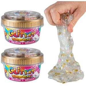 The Orb Factory ORB Glittzy Glitz N' Glam Paquete de 2 – Divertido, diseña tu propio limo sensorial con mezclas, incluye hojas doradas y plateadas para colorear tu limo, perfecto para jugar, aliviar el estrés o The Orb Factory ORB Glittzy Glitz N' Glam Paquete de 2 – Divertido, diseña tu propio limo sensorial con mezclas, incluye hojas doradas y plateadas para colorear tu limo, perfecto para jugar, aliviar el estrés o