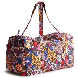 Vera Bradley Bolsa de viaje de algodón de alta calidad para mujer, Colorido ramo., Talla unica Vera Bradley Bolsa de viaje de algodón de alta calidad para mujer, Colorido ramo., Talla unica