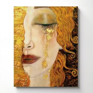 DYNOMR XYBEMJ Gustav Klimt Pósters Gustav Klimt lágrimas de Oro Lienzo Pintura Arte clásico Pared Impresiones estéticas Cuadros de Gustav Klimt decoración del hogar 40x60cm sin Marco DYNOMR XYBEMJ Gustav Klimt Pósters Gustav Klimt lágrimas de Oro Lienzo Pintura Arte clásico Pared Impresiones estéticas Cuadros de Gustav Klimt decoración del hogar 40x60cm sin Marco