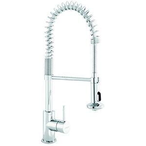 URREA 9436 Monomando para Cocina con Nariz Extraíble, Acabado Cromo URREA 9436 Monomando para Cocina con Nariz Extraíble, Acabado Cromo