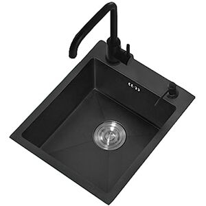 WJFU Fregadero De Cocina Fregadero De Cocina De Apartamento Pequeño De Acero Inoxidable Fregadero De Mini Bar Puede Instalación En El Escenario/Debajo Del Escenario (Size : 38x34cm) WJFU Fregadero De Cocina Fregadero De Cocina De Apartamento Pequeño De Acero Inoxidable Fregadero De Mini Bar Puede Instalación En El Escenario/Debajo Del Escenario (Size : 38x34cm)