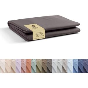 Linen Home 100% algodón percal 1 sábana encimera, tamaño queen, ropa de cama crujiente, fresca y fuerte, sábana transpirable de lujo, color carbón Linen Home 100% algodón percal 1 sábana encimera, tamaño queen, ropa de cama crujiente, fresca y fuerte, sábana transpirable de lujo, color carbón
