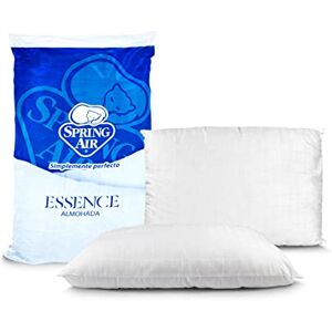 Spring Air Pack 2 Almohadas Estándar Essence Peach Feel Soporte Perfecto Cabeza y Cuello Confort Suave Tratamiento Anti Ácaros e Hipoalergénico Relleno Fibra Poliéster, Sueave Spring Air Pack 2 Almohadas Estándar Essence Peach Feel Soporte Perfecto Cabeza y Cuello Confort Suave Tratamiento Anti Ácaros e Hipoalergénico Relleno Fibra Poliéster, Sueave