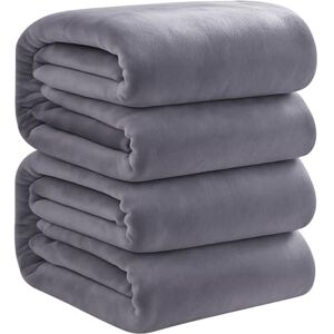 Bluelander Cobija Individual, Franela de Alta Calidad, Frazada Cómoda y Calientita Tejido Suave y Cálido, Manta de 100% Poliéster Ultrasuave, Calidad Premium (2, Gris, Individual) Bluelander Cobija Individual, Franela de Alta Calidad, Frazada Cómoda y Calientita Tejido Suave y Cálido, Manta de 100% Poliéster Ultrasuave, Calidad Premium (2, Gris, Individual)