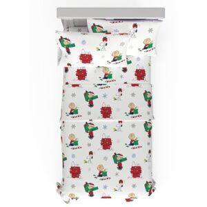 Franco Peanuts Charlie Brown & Snoopy Juego de sábanas de Franela de algodón 100% súper Suave, tamaño Individual, (Producto con Licencia Oficial) Franco Peanuts Charlie Brown & Snoopy Juego de sábanas de Franela de algodón 100% súper Suave, tamaño Individual, (Producto con Licencia Oficial)