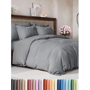 CGK Unlimited : Juego de funda de edredón tamaño Queen, 3 piezas, incluye funda nórdica y 2 fundas de almohada, de lujo, fácil cuidado y sin decoloración, con cierres de cierre CGK Unlimited : Juego de funda de edredón tamaño Queen, 3 piezas, incluye funda nórdica y 2 fundas de almohada, de lujo, fácil cuidado y sin decoloración, con cierres de cierre