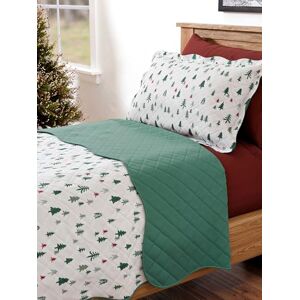CGK Unlimited Juego de edredón tamaño individual/TXL – Edredón de Navidad – Juego de edredón ligero de 2 piezas con 1 funda de almohada – Manta suave para todas las estaciones – Colcha festiva de Navidad – Árboles CGK Unlimited Juego de edredón tamaño individual/TXL – Edredón de Navidad – Juego de edredón ligero de 2 piezas con 1 funda de almohada – Manta suave para todas las estaciones – Colcha festiva de Navidad – Árboles