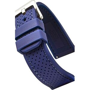 STUNNING SELECTION Correa de reloj de silicona resistente al agua de alta calidad con liberación rápida, de goma suave y gruesa, colores surtidos: 20 mm, 22 mm y 24 mm de ALPINE 20MM STUNNING SELECTION Correa de reloj de silicona resistente al agua de alta calidad con liberación rápida, de goma suave y gruesa, colores surtidos: 20 mm, 22 mm y 24 mm de ALPINE 20MM