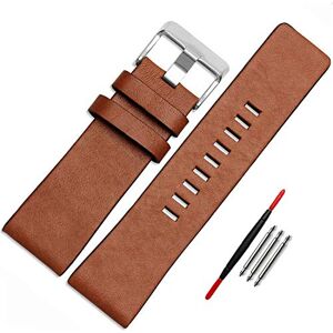 Choco&Man US Choco & Man Correa de reloj de piel de becerro diesel de EE. UU. con herramienta de 22 mm, 24 mm, 26 mm, 28 mm, 30 mm de repuesto para relojes diésel para hombre (café, 26 mm), 26 mm, Acero Choco&Man US Choco & Man Correa de reloj de piel de becerro diesel de EE. UU. con herramienta de 22 mm, 24 mm, 26 mm, 28 mm, 30 mm de repuesto para relojes diésel para hombre (café, 26 mm), 26 mm, Acero