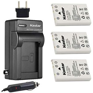 Kastar Paquete de 3 baterías + kit de cargador de repuesto para Nikon EN-EL5, MH-61 y Nikon Coolpix 3700, 4200, 5200, 5900, 7900, P3, P4, P80, P90, P100, P510, P520, P530, P530, P530 00, 00 Kastar Paquete de 3 baterías + kit de cargador de repuesto para Nikon EN-EL5, MH-61 y Nikon Coolpix 3700, 4200, 5200, 5900, 7900, P3, P4, P80, P90, P100, P510, P520, P530, P530, P530 00, 00