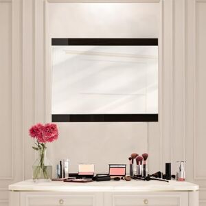 GRAVITA Espejo Rectangular con Marco de MDF para Pared, 60x80cm en Negro o Café, Incluye Kit de Instalación. (Café2) GRAVITA Espejo Rectangular con Marco de MDF para Pared, 60x80cm en Negro o Café, Incluye Kit de Instalación. (Café2)