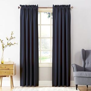 Sun Barrow Panel de cortina de bolsillo para barra de eficiencia energética, Azul marino, 54" x 84 Sun Barrow Panel de cortina de bolsillo para barra de eficiencia energética, Azul marino, 54" x 84