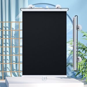 Jolan Estores Enrollables Opacas Negro,Persianas Enrollables con Ventosas,Cortinas De Protección Solar Retráctiles para Ventanas,Persianas Temporales Portátiles Sin Taladrar,W×H-40 * 140cm(16 * 55in) Jolan Estores Enrollables Opacas Negro,Persianas Enrollables con Ventosas,Cortinas De Protección Solar Retráctiles para Ventanas,Persianas Temporales Portátiles Sin Taladrar,W×H-40 * 140cm(16 * 55in)