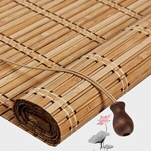 Pxzybd Persianas Enrollables De Bambú para Exterior 50cm 60cm 70cm 80cm 90cm 100cm 120cm,Estores De Bambú para Ventanas,Estores Enrollables Sombrilla,Persianas Romanos Retro,W×H-90x180cm/35.5x71in Pxzybd Persianas Enrollables De Bambú para Exterior 50cm 60cm 70cm 80cm 90cm 100cm 120cm,Estores De Bambú para Ventanas,Estores Enrollables Sombrilla,Persianas Romanos Retro,W×H-90x180cm/35.5x71in