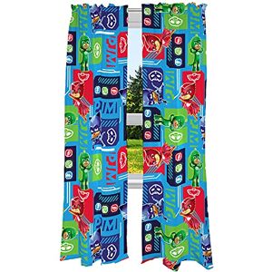 Franco Juego de Cortinas para Ventana de habitación Infantil, 82 x 84 Pulgadas, PJ Masks Franco Juego de Cortinas para Ventana de habitación Infantil, 82 x 84 Pulgadas, PJ Masks