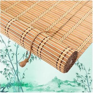 Sonakia Persianas De Bambú Natural 45 50 65 70 85 90 105 110 125 130cm Ancho,Estores Romanos De Bambú,Persianas Enrollables De Madera,Estores Enrollables Blackout Para Ventana/puerta,WxH-130x220cm/51*87in Sonakia Persianas De Bambú Natural 45 50 65 70 85 90 105 110 125 130cm Ancho,Estores Romanos De Bambú,Persianas Enrollables De Madera,Estores Enrollables Blackout Para Ventana/puerta,WxH-130x220cm/51*87in