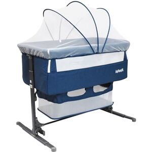 Infanti Colecho Para Bebe Golf Azul Cuna para Bebé Función de Mecedora y Bolsa de Viaje Cunas Bebes Recien Nacidos Ajustable 6 Posiciones con Panel Lateral Abatible Organizador de Accesorios Infanti Colecho Para Bebe Golf Azul Cuna para Bebé Función de Mecedora y Bolsa de Viaje Cunas Bebes Recien Nacidos Ajustable 6 Posiciones con Panel Lateral Abatible Organizador de Accesorios