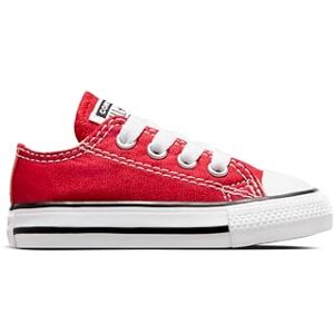 Converse Chuck Taylor All Star Tenis de Lona de caña Baja para niños, Rojo, 16 MX M Niñito Converse Chuck Taylor All Star Tenis de Lona de caña Baja para niños, Rojo, 16 MX M Niñito