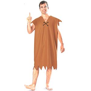 Rubie's Barney Rubble Adult Costume, Brown, Standard Size (Fits up to 44 Jacket Size) Rubie's Barney Rubble Adult Costume, Brown, Standard Size (Fits up to 44 Jacket Size)