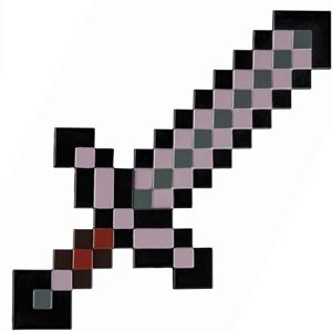 Disguise Disfraz de espada netherita de Minecraft, accesorio oficial de plástico de Minecraft, talla única Disguise Disfraz de espada netherita de Minecraft, accesorio oficial de plástico de Minecraft, talla única