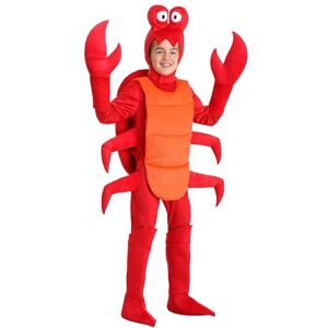 Fun Costumes Red Crab Costume for Kids, Sea Creature Dress-Up, Crab Jumpsuit Halloween Costume Small Fun Costumes Red Crab Costume for Kids, Sea Creature Dress-Up, Crab Jumpsuit Halloween Costume Small