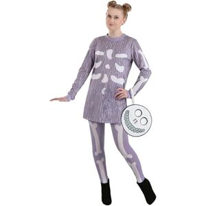Fun Costumes Disney Nightmare Before Christmas Barrel Vestido de disfraz para mujer con leggings y muñequera Adulto NBC Cosplay S Fun Costumes Disney Nightmare Before Christmas Barrel Vestido de disfraz para mujer con leggings y muñequera Adulto NBC Cosplay S