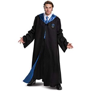 Disguise Harry Potter Bata de Lujo con temática de casa de Hogwarts para Adultos, Calidad de película, Accesorio de Disfraz, Negro y Azul, Adult XL (42-46) Disguise Harry Potter Bata de Lujo con temática de casa de Hogwarts para Adultos, Calidad de película, Accesorio de Disfraz, Negro y Azul, Adult XL (42-46)