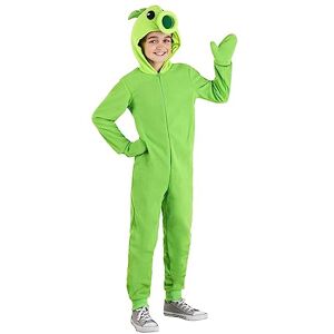 Fun Costumes Plants Vs Zombies Disfraz de Peashooter Verde de Una Pieza para Niños Varones, Disfraz Oficial de Peashooter para Fanáticos de Videojuegos Extra Grande Fun Costumes Plants Vs Zombies Disfraz de Peashooter Verde de Una Pieza para Niños Varones, Disfraz Oficial de Peashooter para Fanáticos de Videojuegos Extra Grande