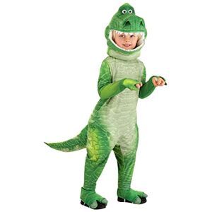 Fun Costumes Authentic Disney Pixar Toy Story Rex Halloween Costume for Toddlers Green Dinosaur Dress Up Jumpsuit Officially Licensed 4T Fun Costumes Authentic Disney Pixar Toy Story Rex Halloween Costume for Toddlers Green Dinosaur Dress Up Jumpsuit Officially Licensed 4T